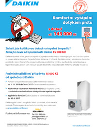 leták Daikin kotlíková dotace - list 1
