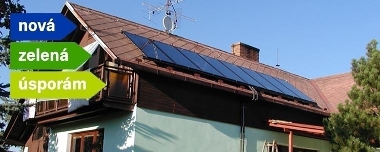 Solární systém pro ohřev vody a přitápění - 8 x TS 300