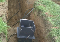 příprava na připojení potrubí na Fix Box